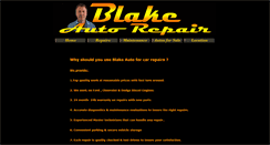 Desktop Screenshot of blakeautorepair.com