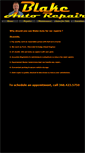 Mobile Screenshot of blakeautorepair.com